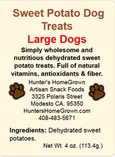 Jersey Sweet Potato Dog Treats 4 oz.