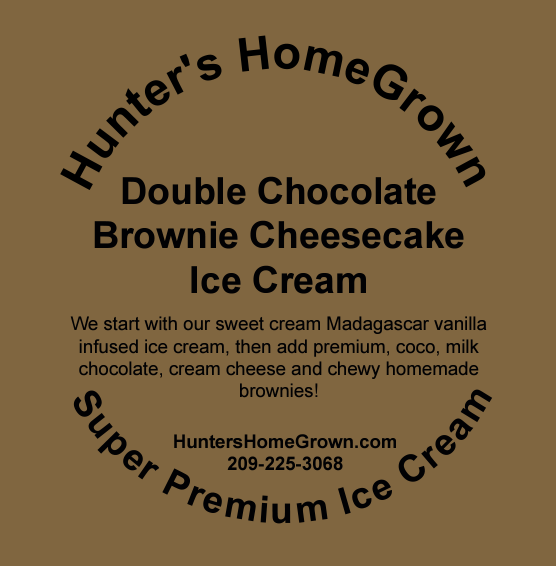 Double Chocolate Brownie Cheesecake Ice Cream