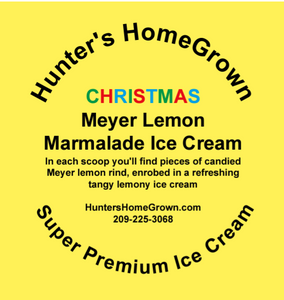 Meyer Lemon Marmalade Ice Cream