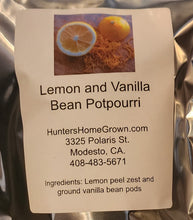 Lemon Zest Vanilla Bean Popourri.