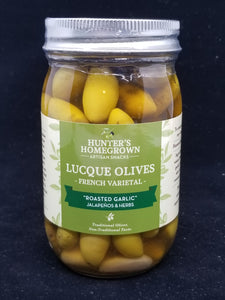 French Varietal Lucque Olives (16 oz. jar)