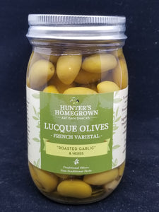 French Varietal Lucque Olives (16 oz. jar)