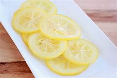 Sweetened Lemon Slices
